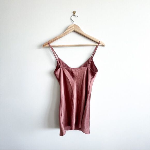 Wilfred Free Bronze Cami Adjustable Straps Camisole Silky Women's S Tank - Picture 2 of 6
